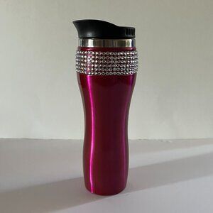 Mr. Coffee Rhinestone Tumbler